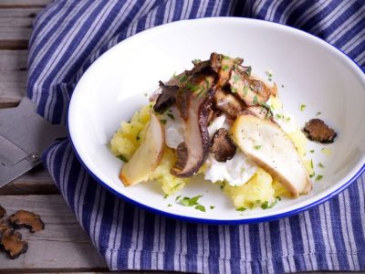 Degustación de trufa negra de Nicola Poltronieri