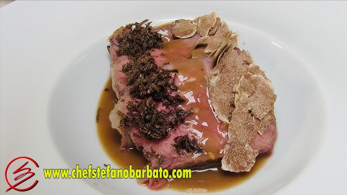 FATCLM Asado en sartén con trufas del chef Stefano Barbato