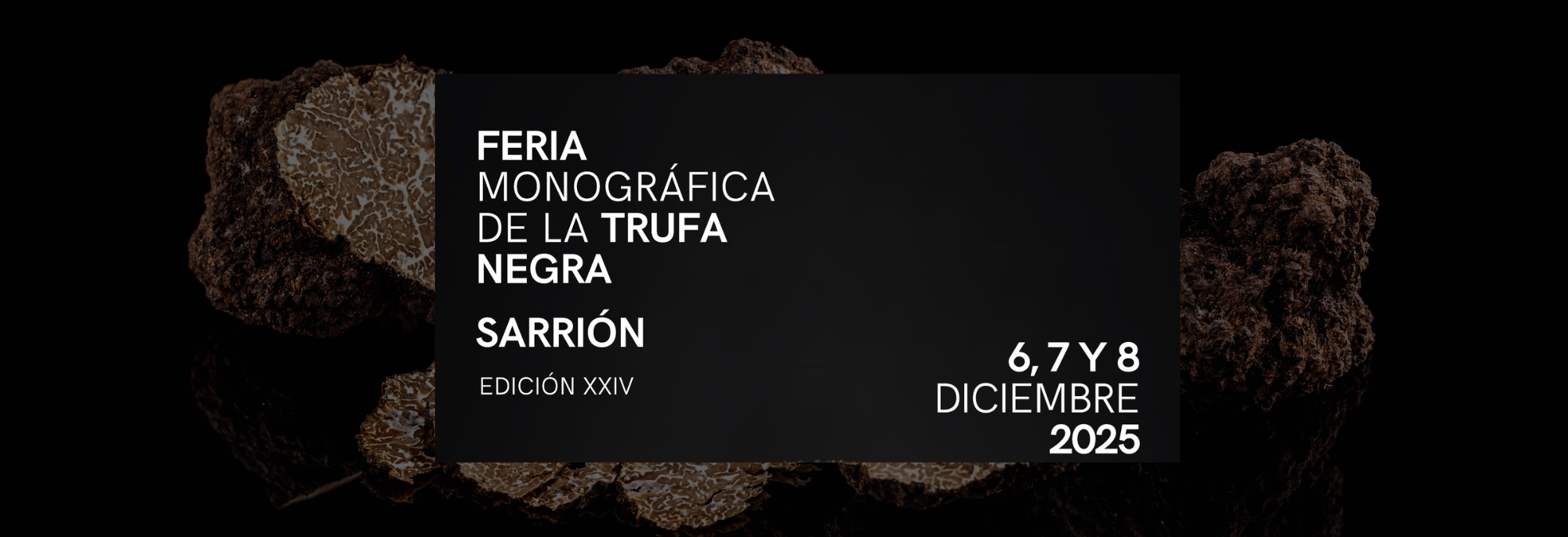 Fatclm Feria de la trufa de Sarrión 2025,,