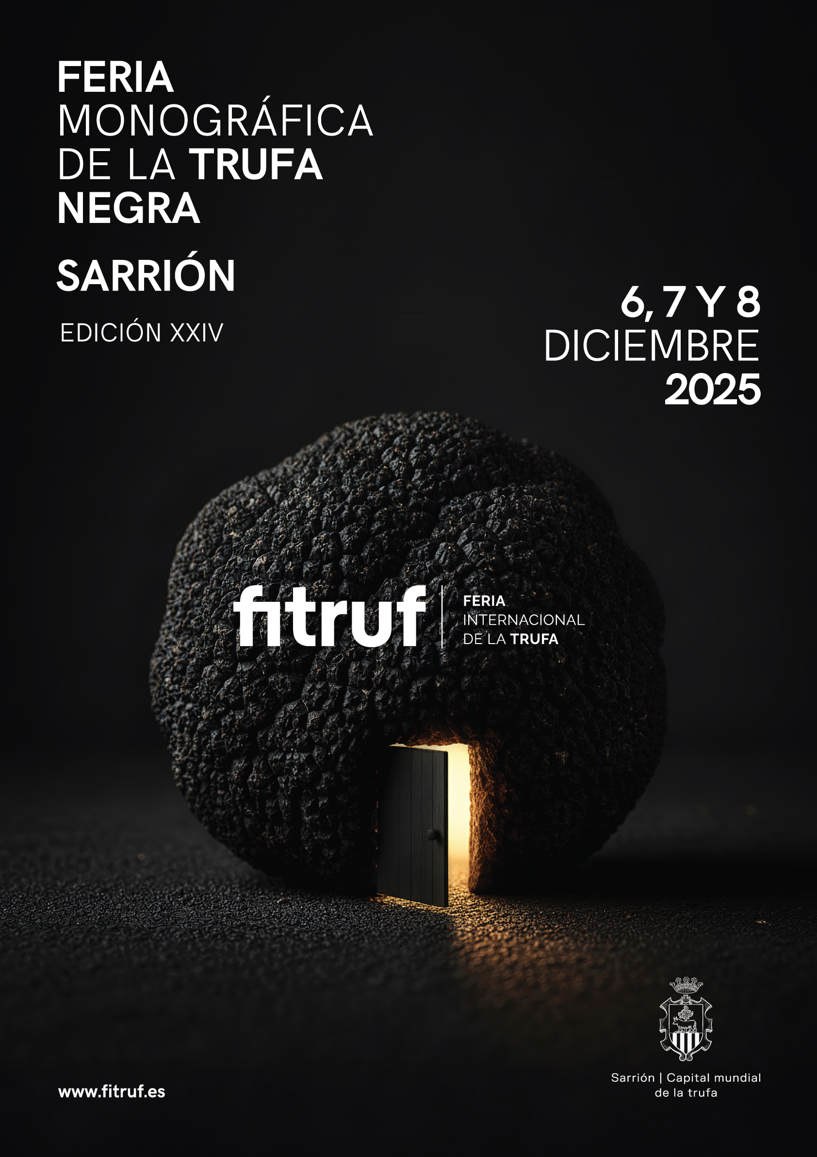Feria de la trufa negra de SarriónFITRUF_CARTEL_2025-1