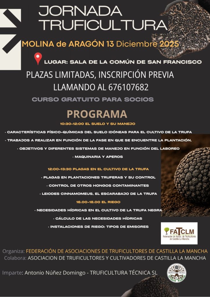 Jornada de truficultura en Molina de Aragón 13-12